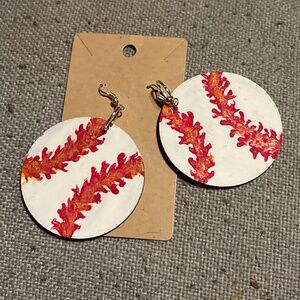 Hand painted earrings